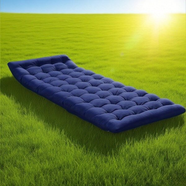 Thick Camping Cot Mattress Pad – Soft Foldable Foam Sleep Pad for Adult Outdoor Cot
